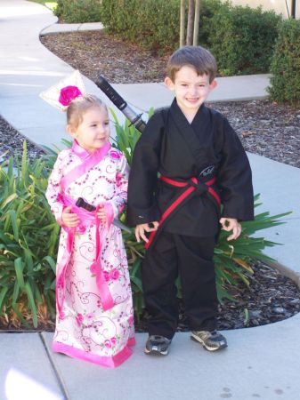 Halloween 2008- Kaylee and Bryson