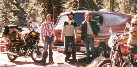 Motorcycle Camping in Sequoia National Park