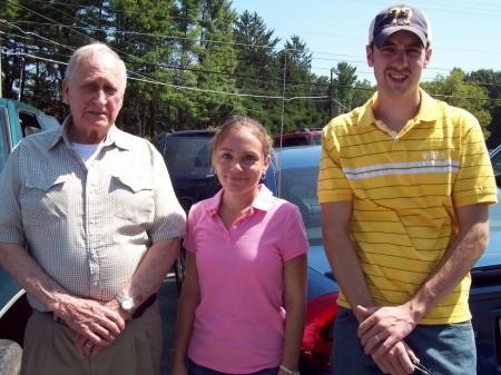 Bill White, Lisa White and Charles Dalton