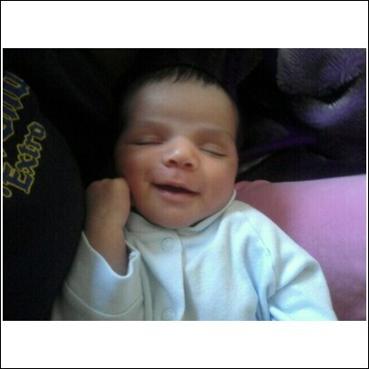 My grandson - Kayden - 2 weeks old