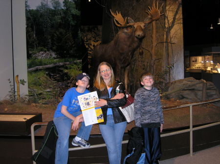 New York State Museum with m'boys