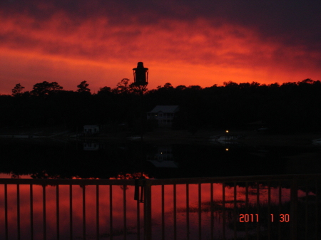 Jan  2011  FL sunset