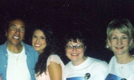 Smokey Robinson, Amanda Avila, me & Cindy