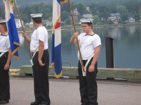 Brendan - Sea Cadets, August 2008
