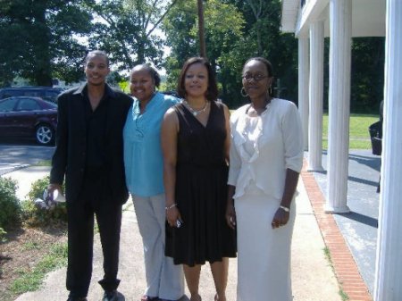 At Uncle James funeral-July 28, 2008