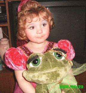 Laney and her frog prince