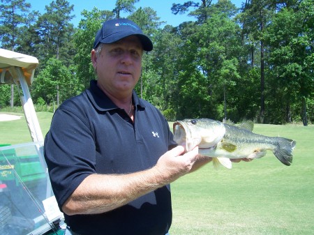 If you can't play golf you might as well fish