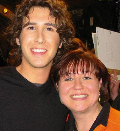 Josh Groban & me