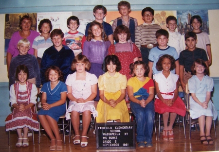 Ms. Burkes 5th Grade Class 1981