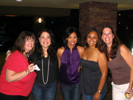 Kelly, Paula, May, Celeste, & me