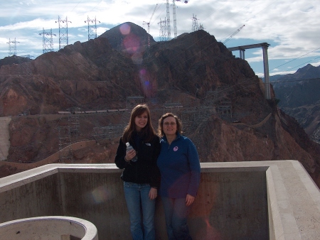 Nicole & Jill at Hoover Dam 2007