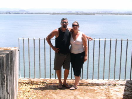 Me and my husband Ramon in Puert Rico  2008