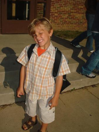 Alec's First Day of Kindergarten!