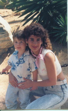 Curtis and I at the LA ZOO 6/1988