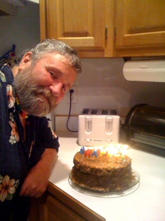 Fred Rawson made me a Bday cake.  Ty Mr. Fred.