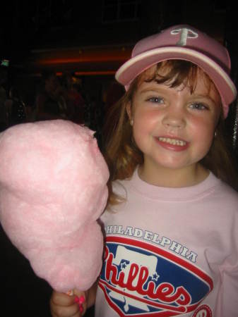 Allie at the Phillies Game