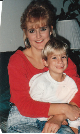 My son, Chase and I in 1993.