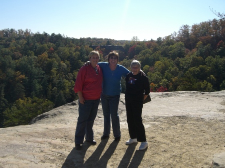 On top of Natural Bridge