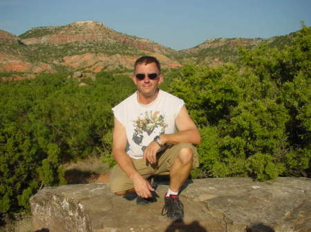 Hiking in Palo Duro Canyon, TX