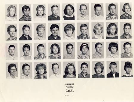 Ramona Elementary / 7th Grade / 1963