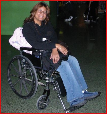 Yes, Im in a chair with wheels, MS got me!!