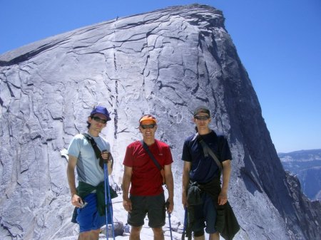 Rob, Russ, and Ryan Half Dome Yosemite 2008