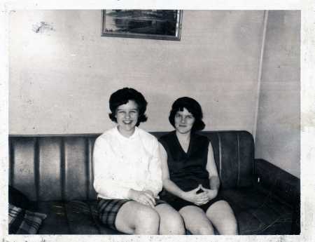 June Williams & Glenda Lee Grigsby--1964