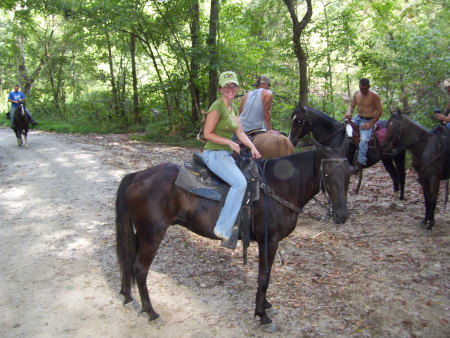 Melissa on her horse-Flash