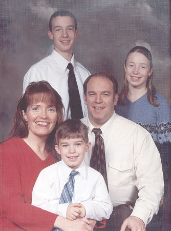 Our family in 2002 when we left Washington!