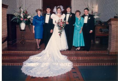 My wedding in 1991