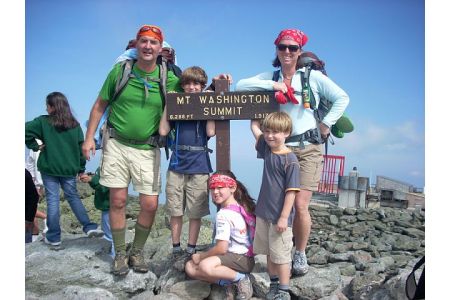 Summit of Mount Wahshington 2008