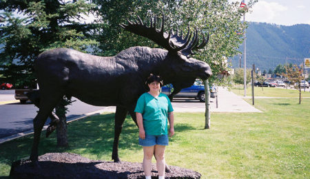 Me and my moose friend