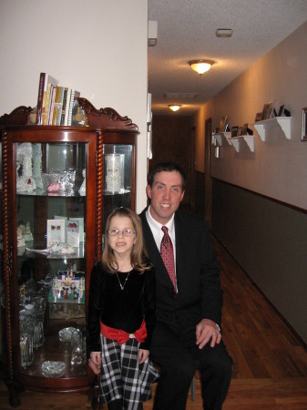 Dressed up for the Father/Daughter Dance