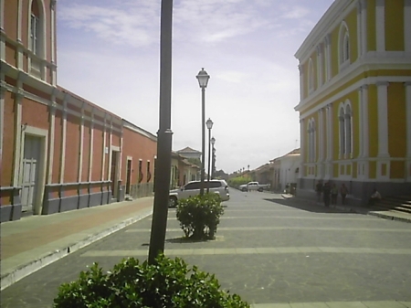 one of the downtown streets