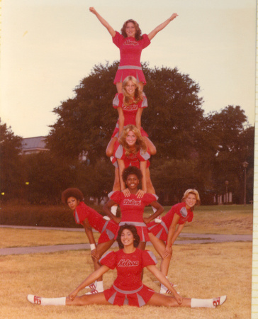 SMU Cheerleading camp 1978