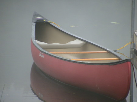 Canoe in Maine