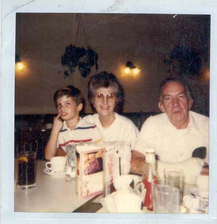 Pop, Chris and Grandma when they visited WA.