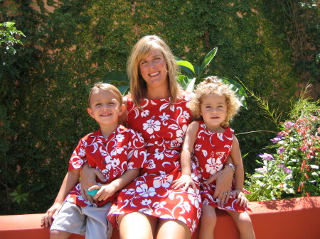 Father's Day pic our backyard, SPI, TX