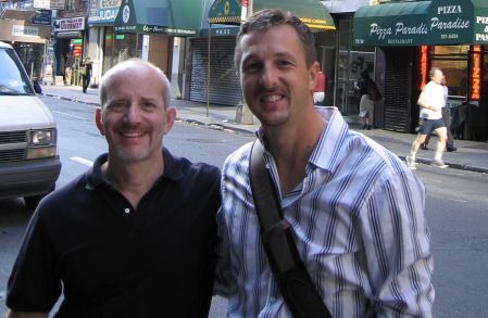With my dear friend Troy in Manhattan - 2006