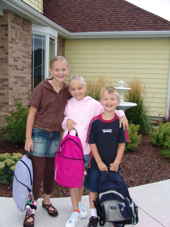 Yea! First day of school 2007.