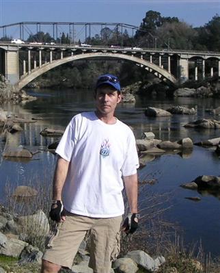 Biking by the Rainbow Bridge