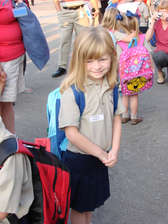 1st day of kindergarten