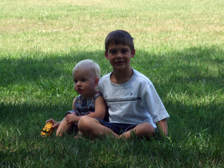 Cameron and Brian (our grandchildren)