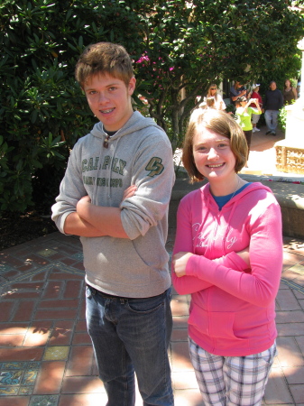 Matt & Anna at Hearst Castle - 2008