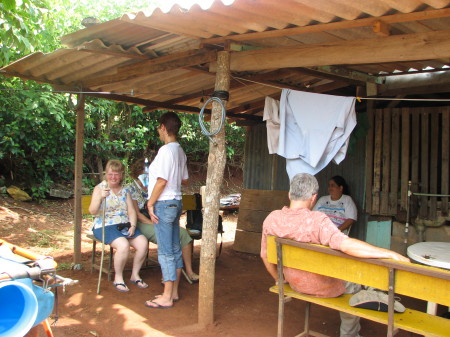 A rest stop in Costa Rica