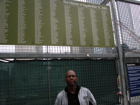 At the Twin Towers Site NY