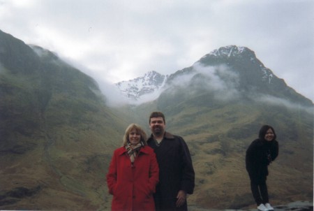 Mike & Roberta at Glencoe, Scotland