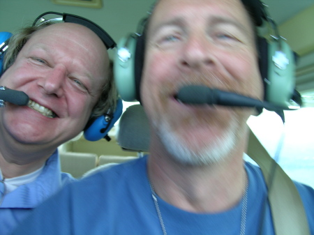 Flying with Mark