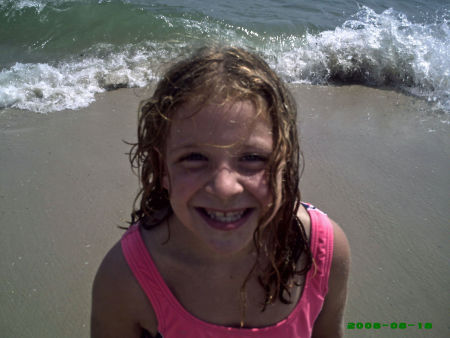 Linds at the beach