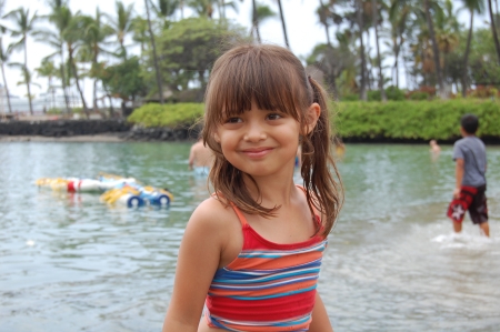 Abby in Hawaii